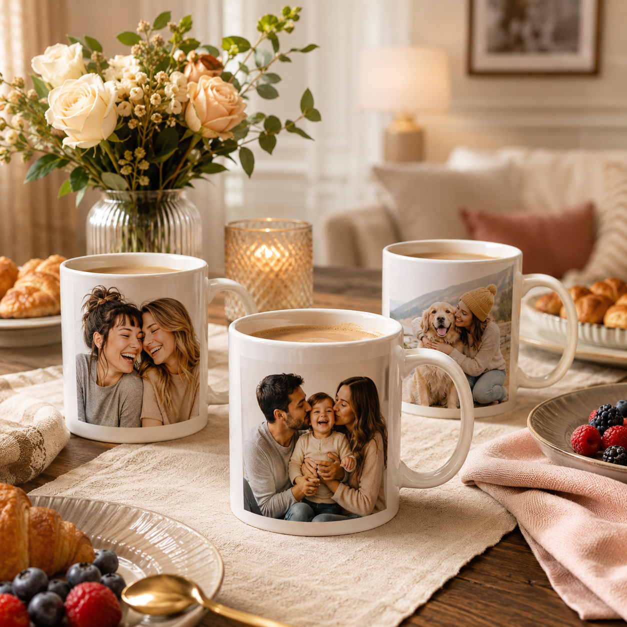 Tazza Personalizzata con Foto – Idea Regalo per la Tavola e la Colazione