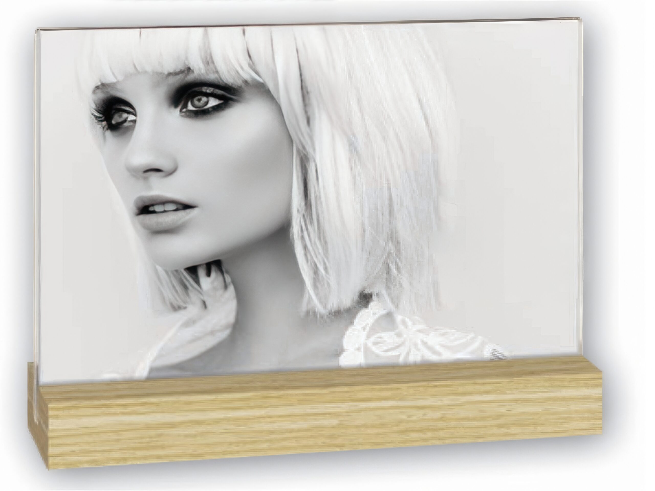 Cornice Dresda in Legno e Acrilico con Foto Inclusa – 3 Formati (10x15, 13x18, 15x20) + Spedizione Gratis - immagine 3