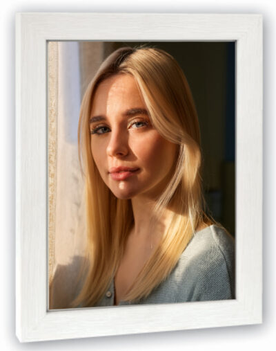Cornice 20x30 con foto 20x30 inclusa – Elegante in 4 colori, da parete o da appoggio - spedizione gratis
