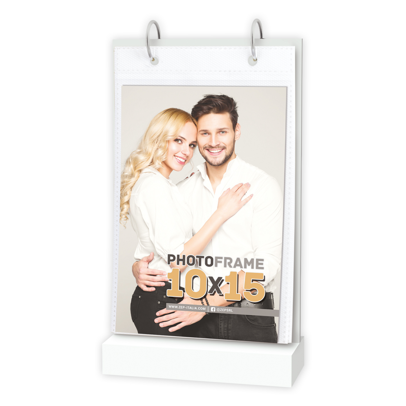 Cornice “Per Sempre” in Legno - Personalizzata con 12 Foto 10x15cm