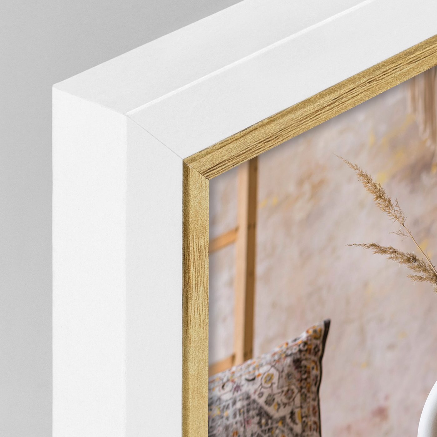 Cornice Multifoto Ayas in Legno per 3 Foto 10x15cm – Stampa e Montaggio Inclusi | Spedizione Gratis - immagine 2