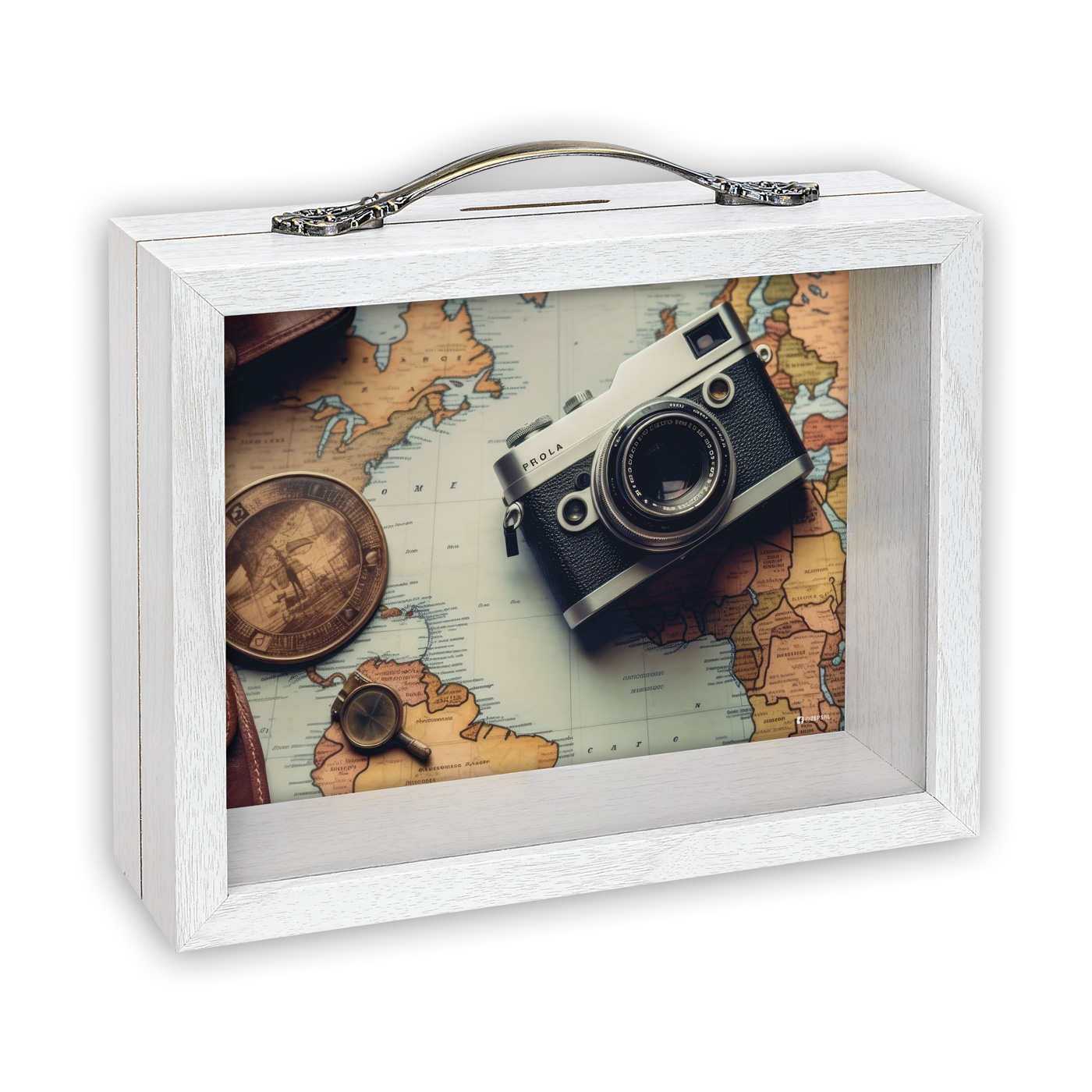 Salvadanaio Personalizzato con Foto Stampata e Montata – Idea Regalo Unica | Spedizione Gratis
